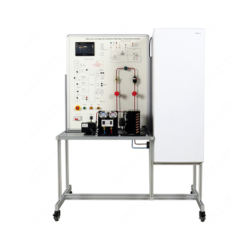 Bancada para Montagem de Sistemas de Refrigeração com Temperatura Positiva, Equipamento Didático, Equipamento para Ensino Profissional, Equipamento para Formação em Refrigeração