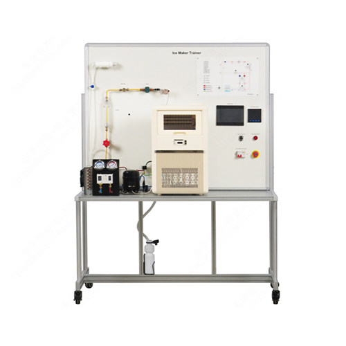 Equipamento de treinamento vocacional de instrutor de máquina de gelo Equipamento de laboratório de refrigeração didática