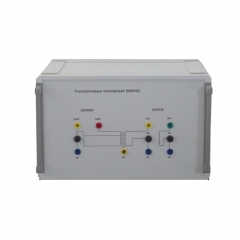 Transformador monofásico, Equipamento didáctico, Equipamento para formação profissional, Equipamento para formação em electricidade