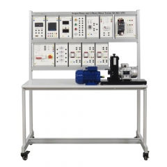 Single Phase and 3 Phases Motor Trainer Kit With VFD Educational Equipment for Schools Instructional Package Electrical Installation Lab