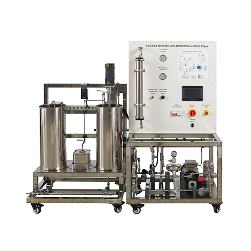 Equipamento para Planta Piloto de Osmose Reversa e Ultrafiltração - Equipamento Didático para Laboratório Educacional - Simulador de Tratamento de Água