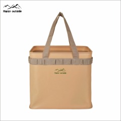 happy outside collapsible multifunctional square stuffs storage bag for camping