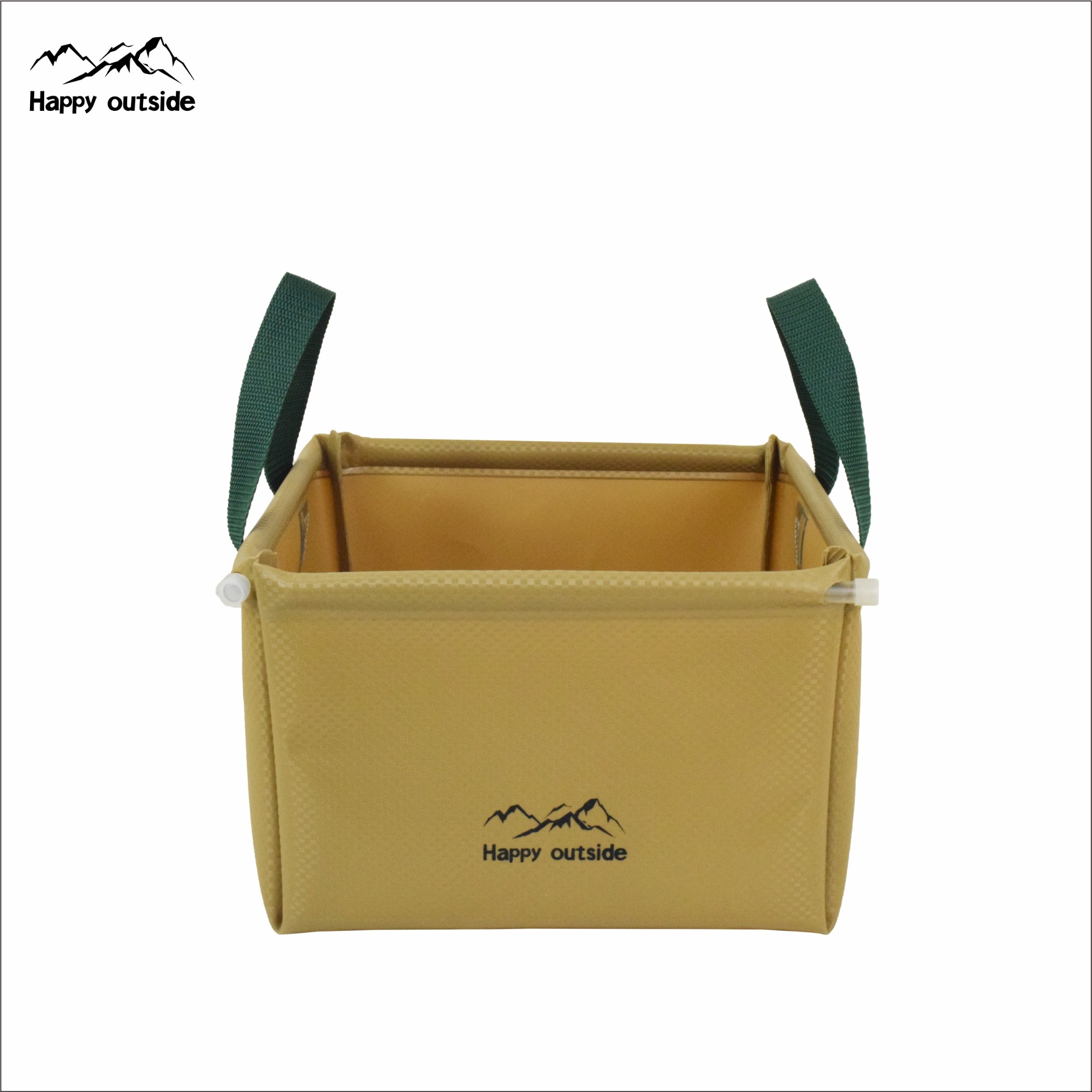 Happy outside Foldable birdbine Portable Travel bucket Travel Wash Basin Camping car wash vegetables laundry basin