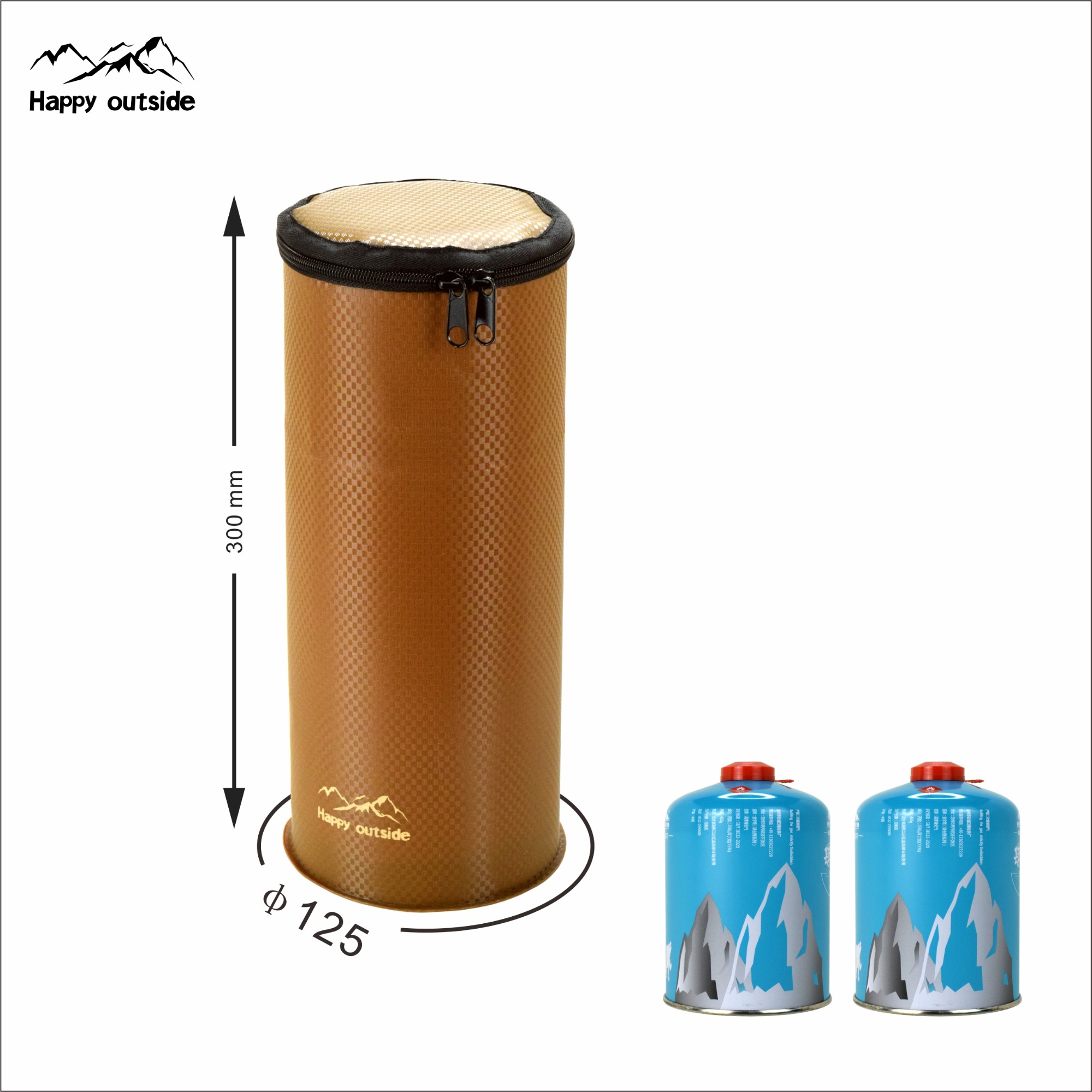 Happy outside Gas tank storage bag