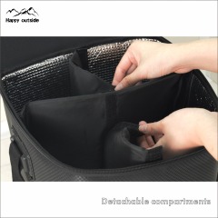 Happy outside Outdoor Gas Tank Storage bag Large capacity anti-collision tableware stove gas tank storage bag