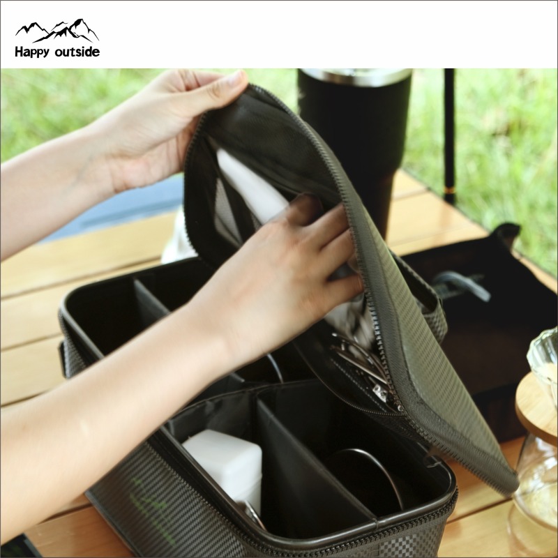Happy outside tactics storage bag stoves lighting tableware sundries wear resistant storage bag