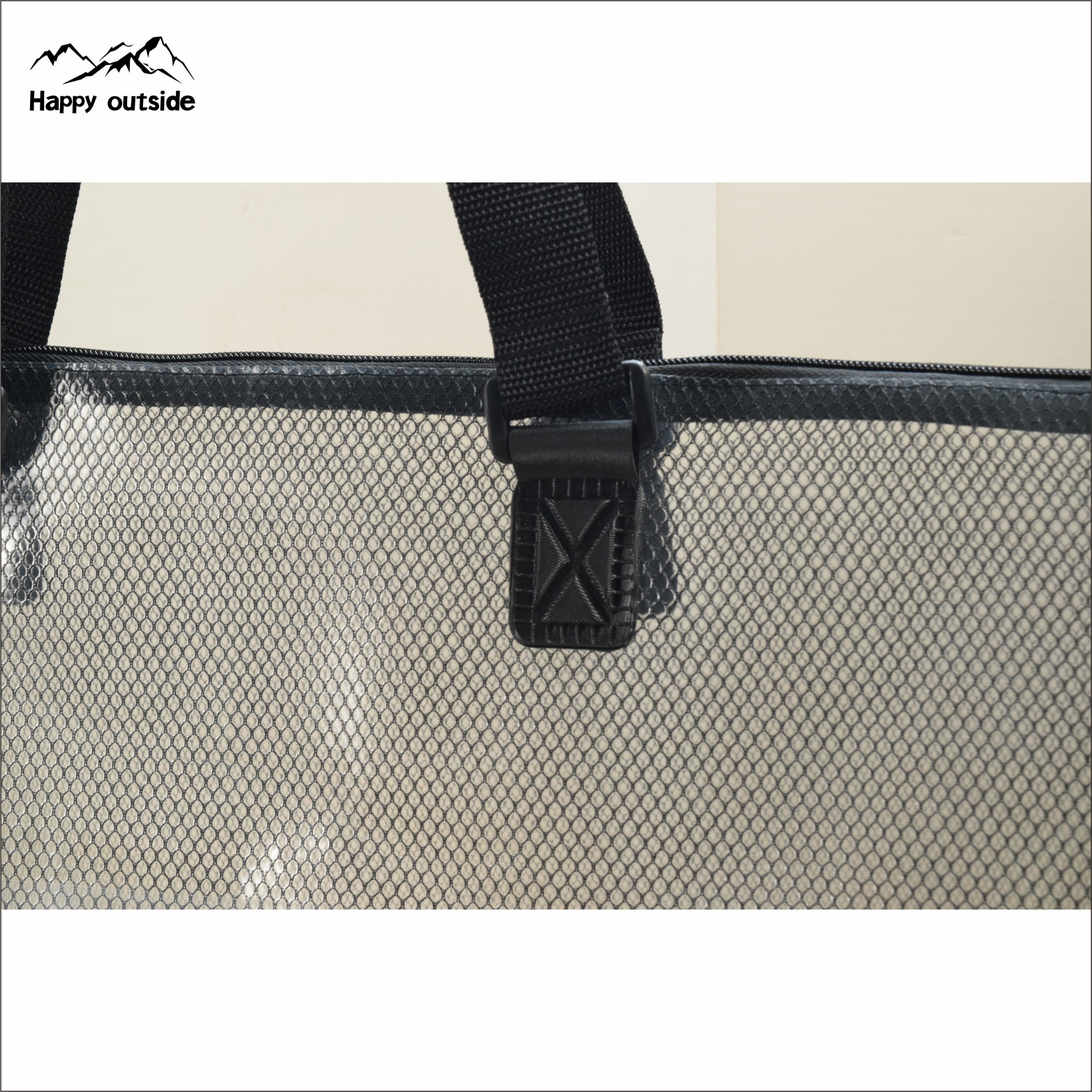 happy outside large capacity shoulder beach bag