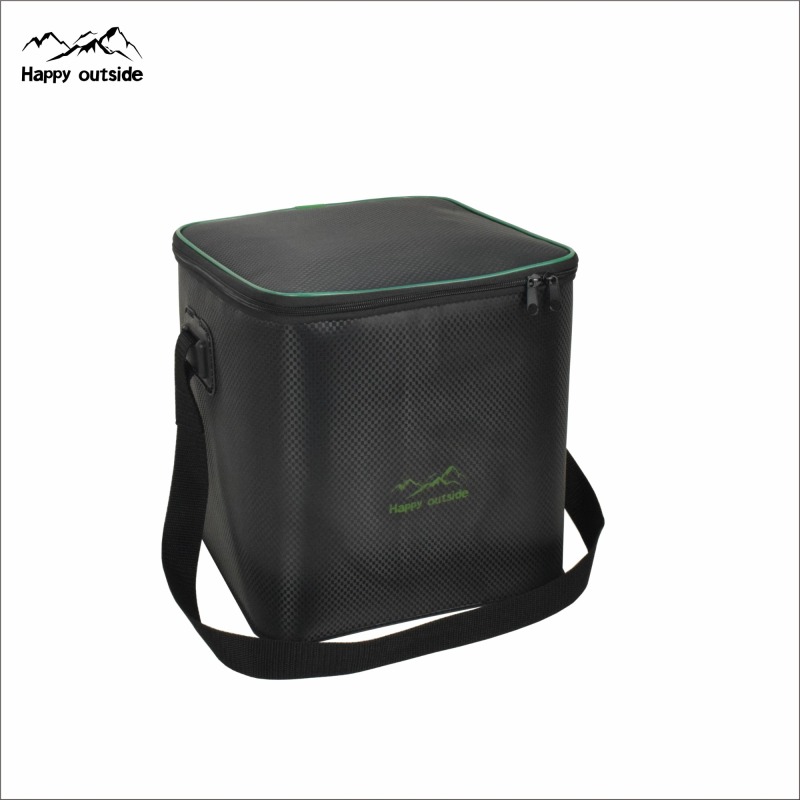 Happy outside Outdoor Gas Tank Storage bag Large capacity anti-collision tableware stove gas tank storage bag
