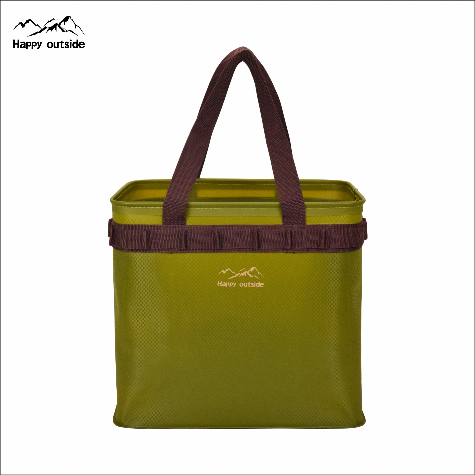 happy outside collapsible multifunctional square stuffs storage bag for camping