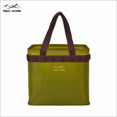 happy outside collapsible multifunctional square stuffs storage bag for camping