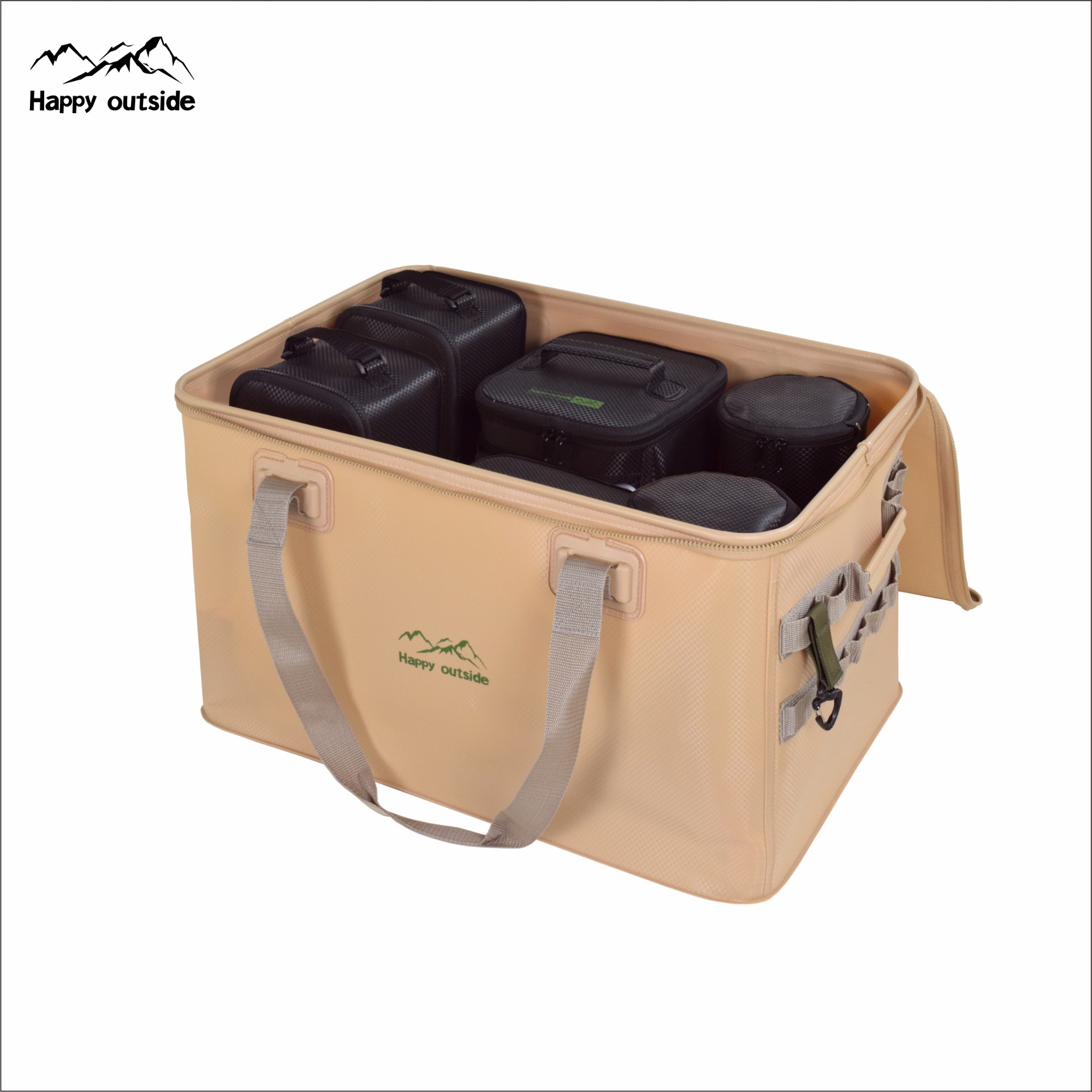 Happy outside Camping Tactical Organiser