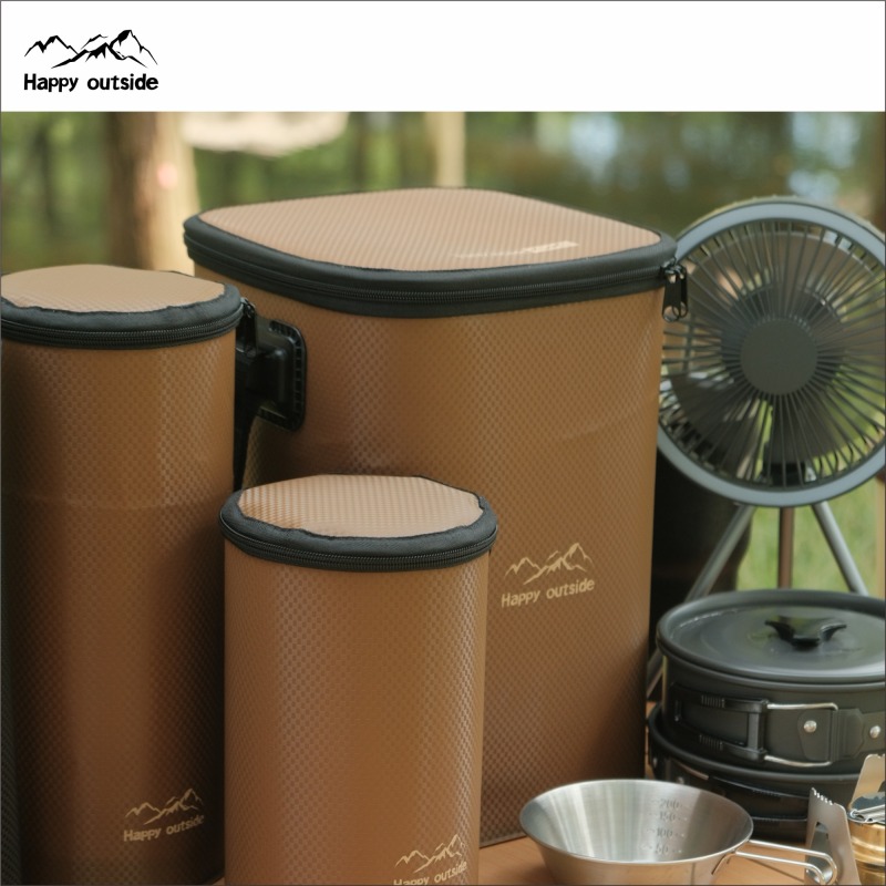 Happy outside Outdoor Insulation Ice Pack portable Camping travel cold protection EVA picnic pack