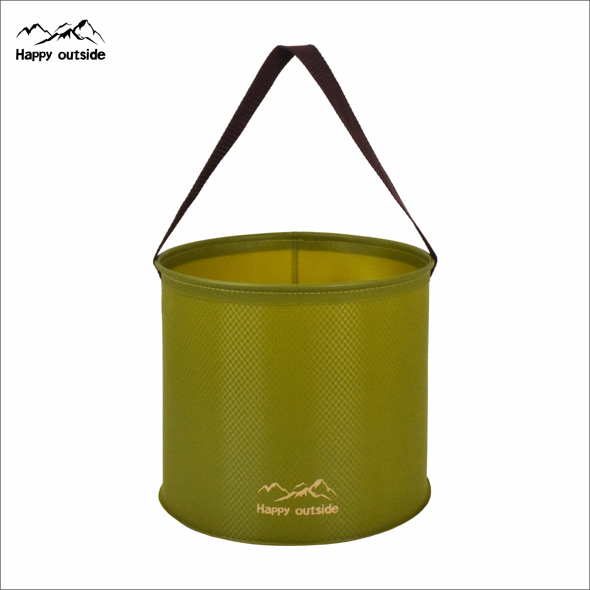 Happy outside Foldable round bucket for outdoor camping