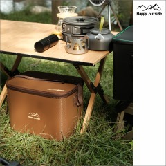 Happy outside Outdoor Insulation Ice Pack Large capacity portable Camping travel cold protection EVA picnic pack