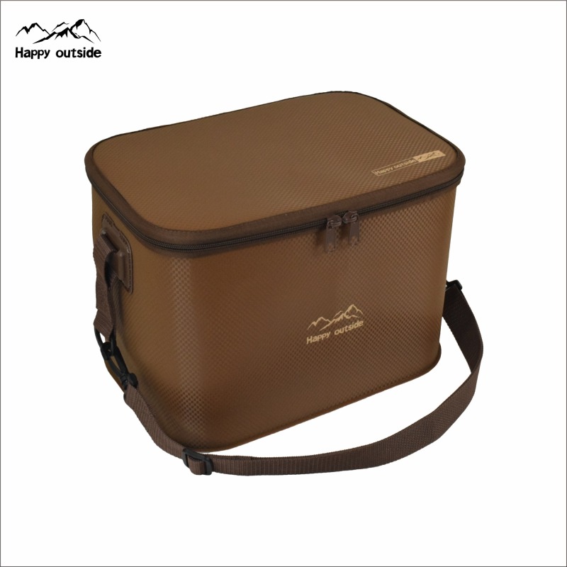 Happy outside Outdoor Insulation Ice Pack Large capacity portable Camping travel cold protection EVA picnic pack