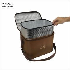 Happy outside Outdoor Insulation Ice Pack Large capacity portable Camping travel cold protection EVA picnic pack