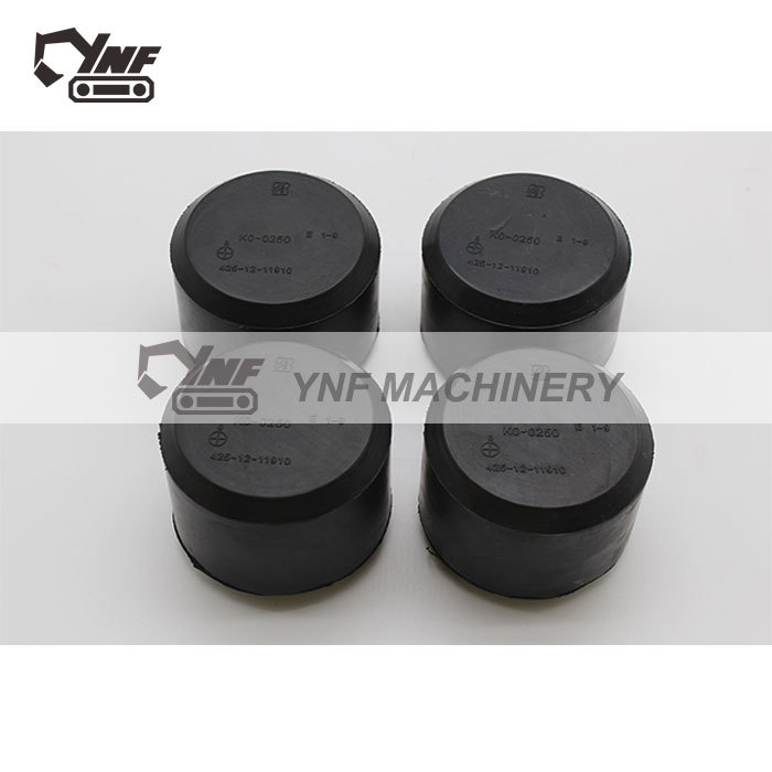 425-12-11910 RUBBER FOR KOMATSU WHEEL LOADER WA500-1 WA500-3 WF550-3 DAMPER PART 558, WA500, WD500, WF550, WF550T