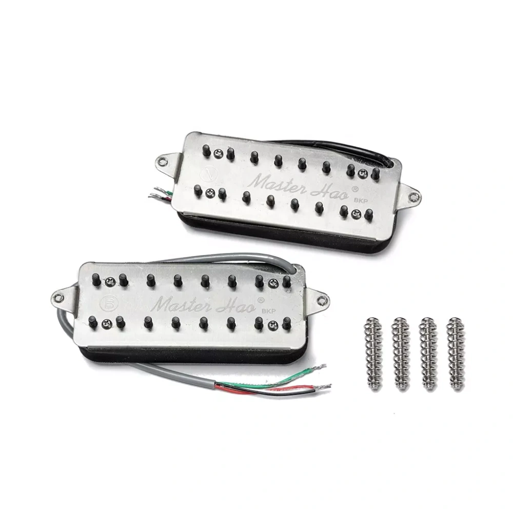 custom made high-quality Alnico V humbucker 8 strings guitar pickups hand wound electric guitar vintage pickups set