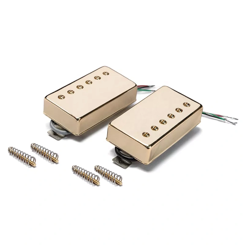 OEM high-quality Alnico V humbucker active pickups hand wound electric guitar vintage pickups set for LP guitars