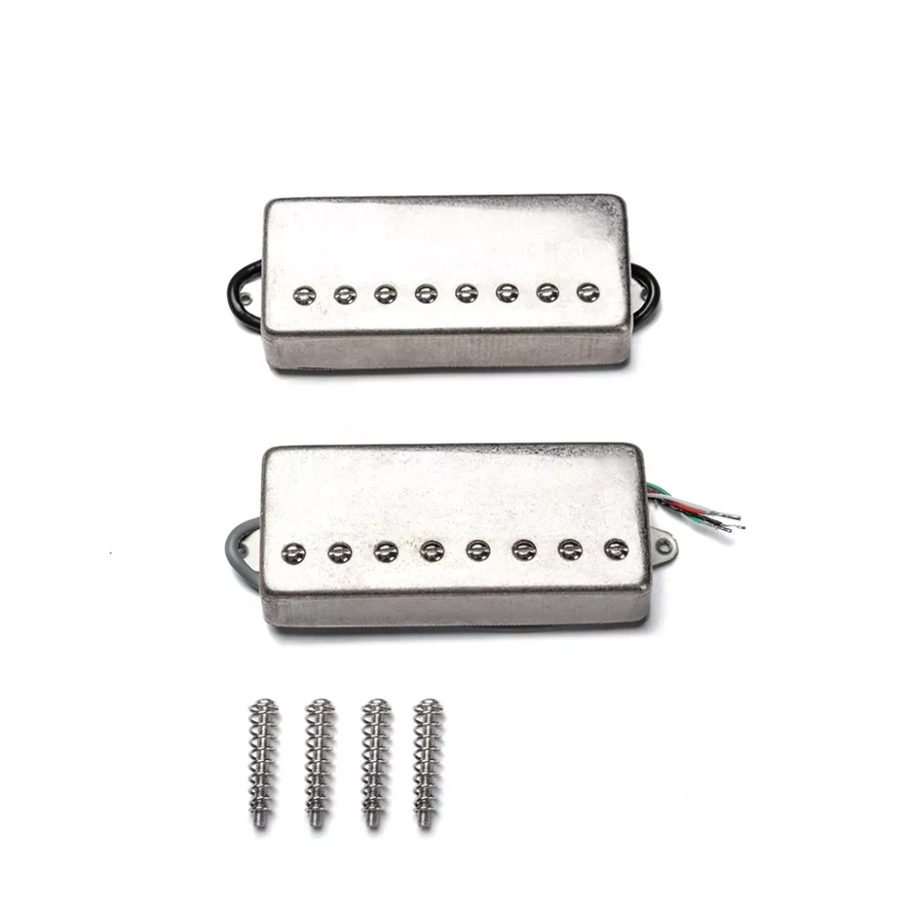 high-quality Alnico V humbucker 8 strings pickups hand wound electric guitar vintage pickups set for 8 strings guitars