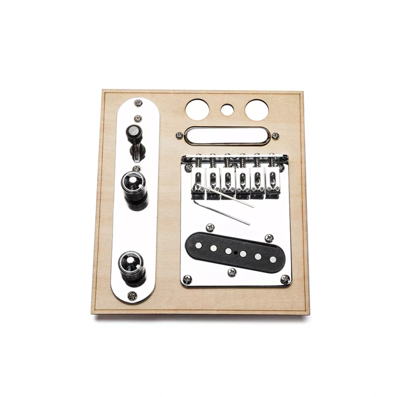 Custom Made Telecaster Electric Guitar pickups set with control plate hand wound vintage pickups CTS pots and bridge