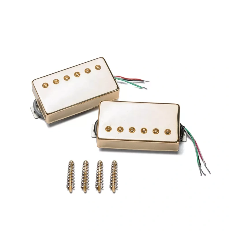 OEM high-quality Alnico V humbucker active pickups hand wound electric guitar vintage pickups set for LP guitars