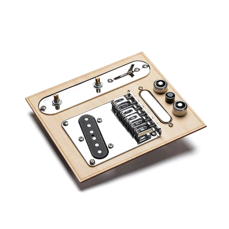 Custom Made Telecaster Electric Guitar pickups set with control plate hand wound vintage pickups CTS pots and bridge