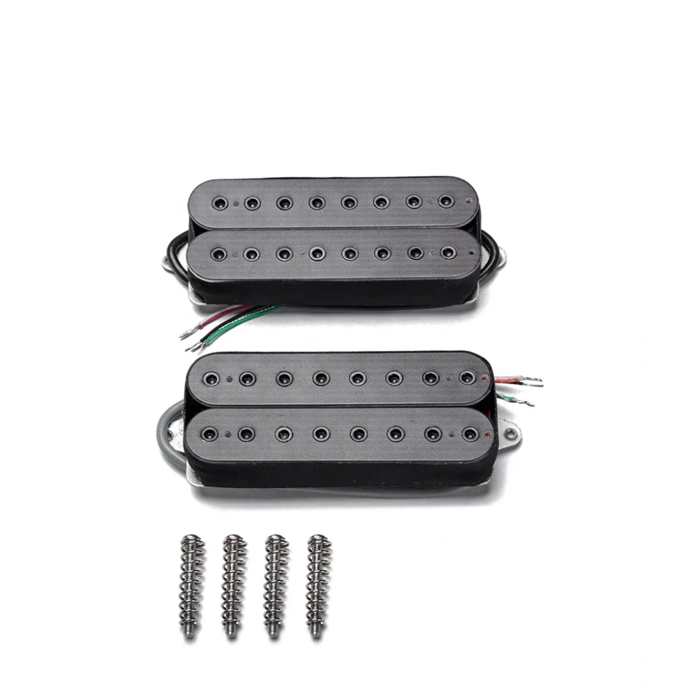 custom made high-quality Alnico V humbucker 8 strings guitar pickups hand wound electric guitar vintage pickups set