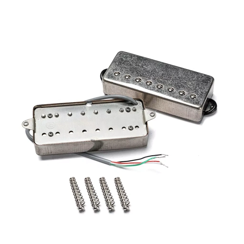 high-quality Alnico V humbucker 8 strings pickups hand wound electric guitar vintage pickups set for 8 strings guitars