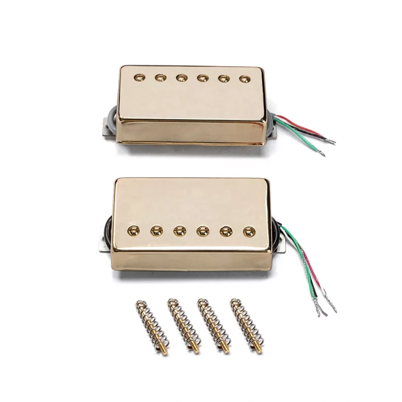 OEM high-quality Alnico V humbucker active pickups hand wound electric guitar vintage pickups set for LP guitars