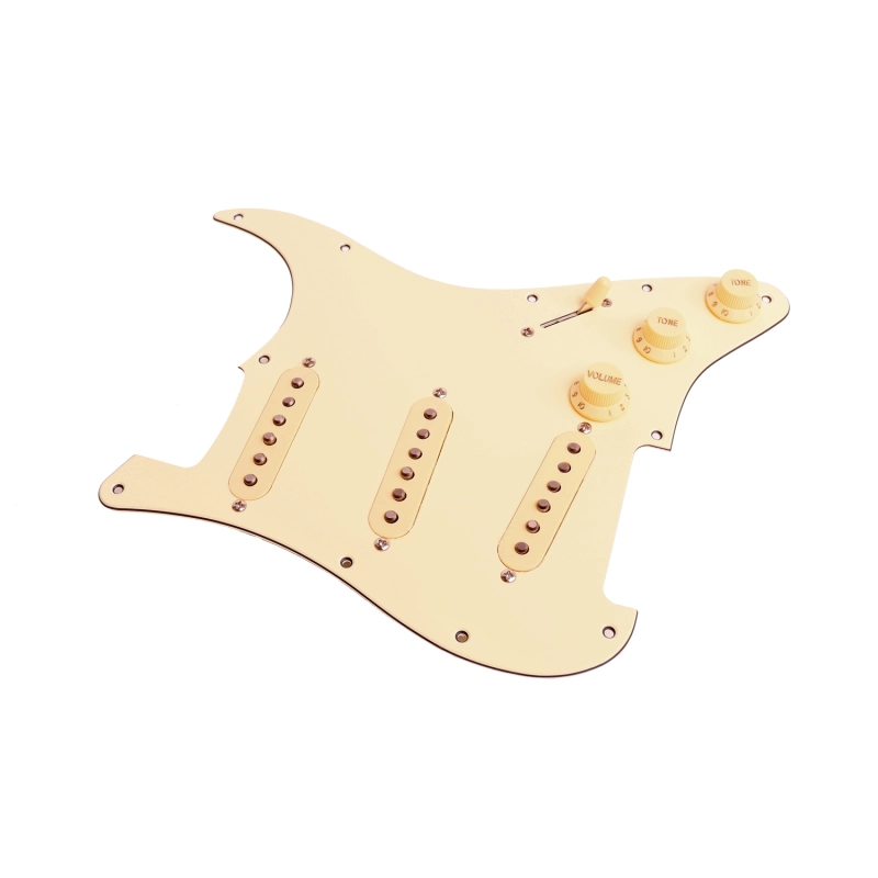 F Brand 60s Single Coil Alnico V Guitar Pickups Cream