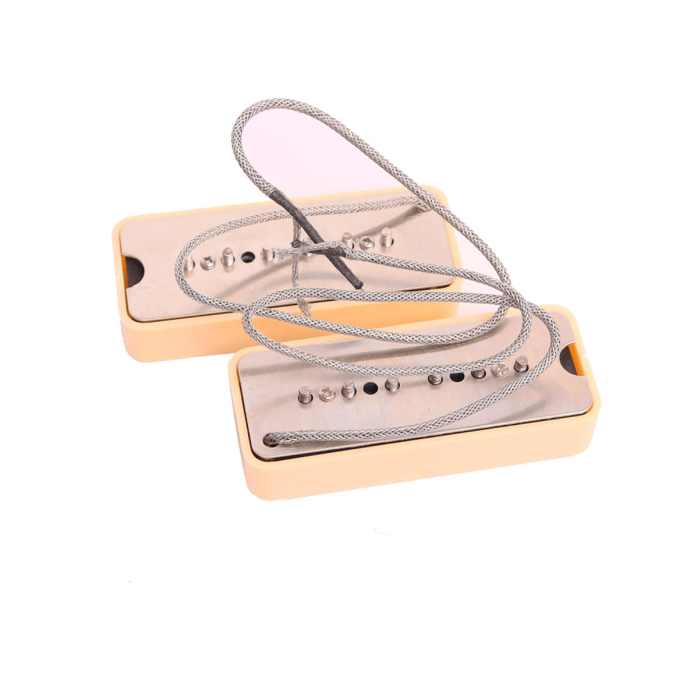 P90 Single Coil Alnico V Guitar Pickups Cream