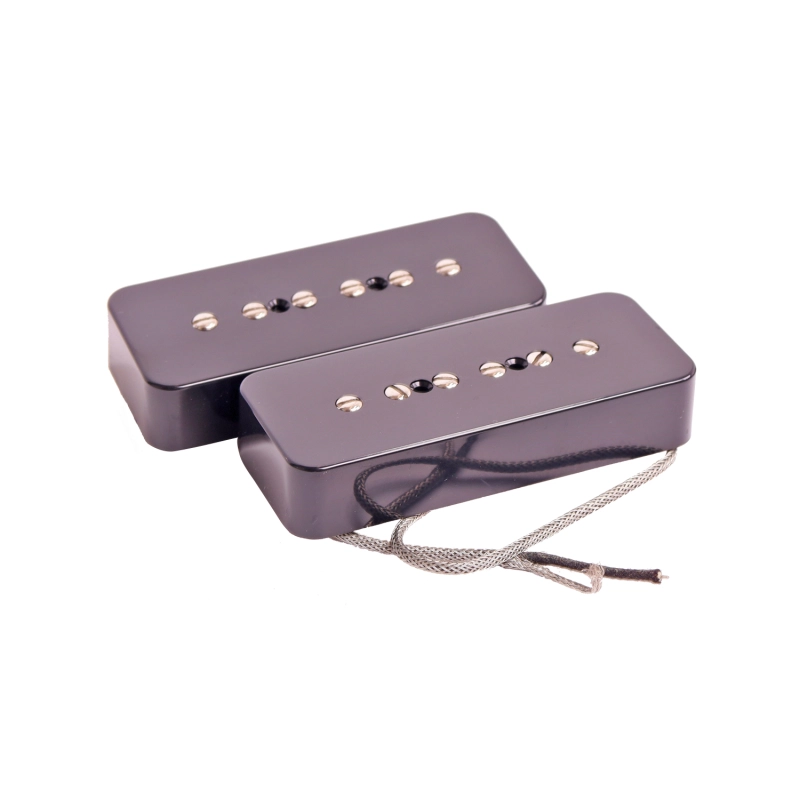P90 Single Coil Alnico V Guitar Pickups Black