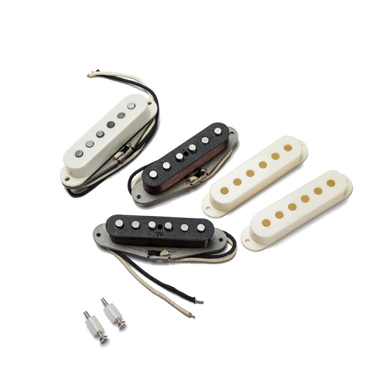 S brand V70 Single Coil Alnico V Guitar Pickups White