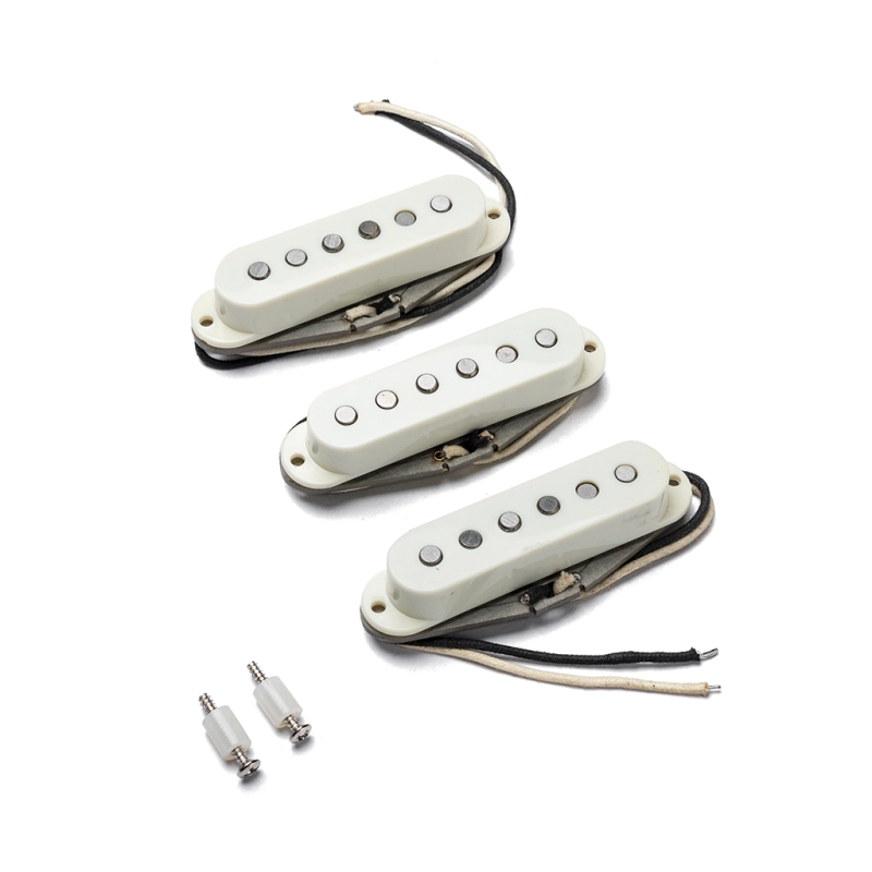S brand V70 Single Coil Alnico V Guitar Pickups White