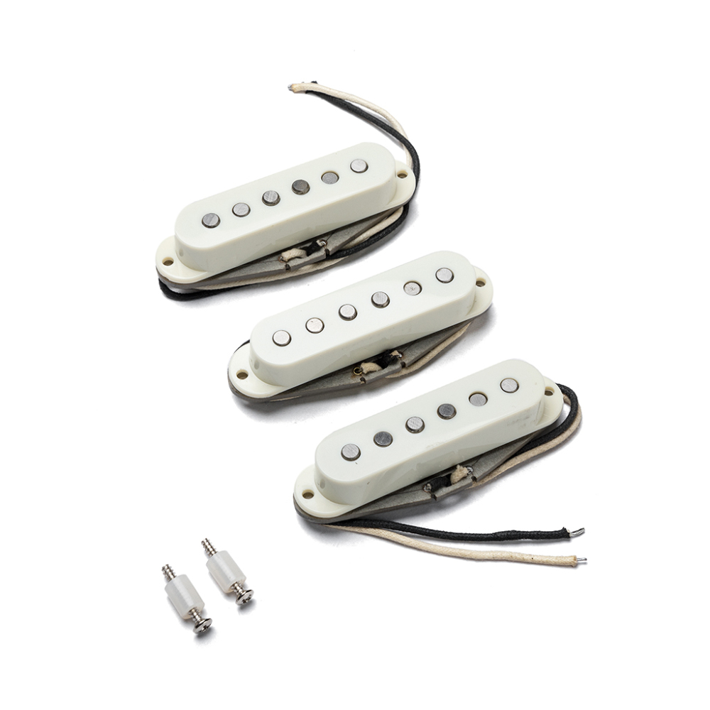 S brand V70 Single Coil Alnico V Guitar Pickups White