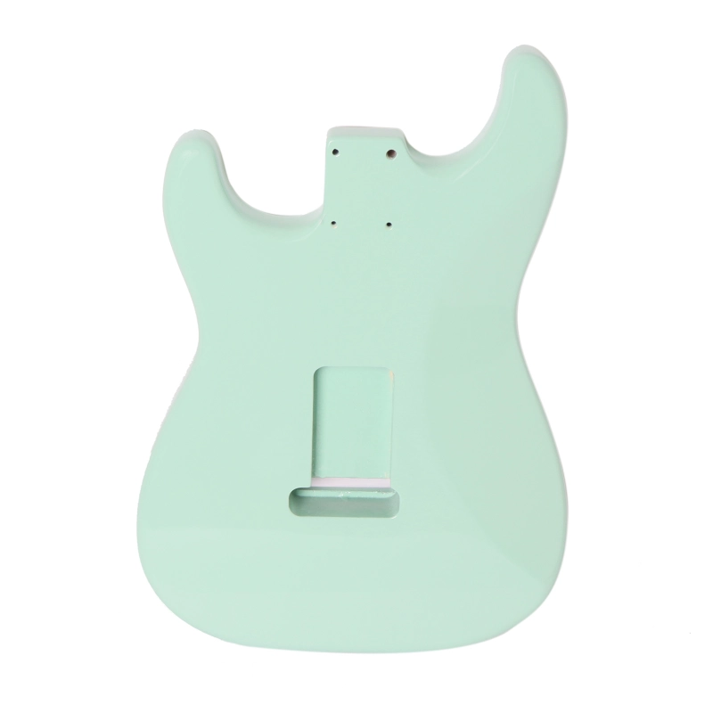 American Alder Electric Guitar Body Stratocaster SSS Surf Green Color
