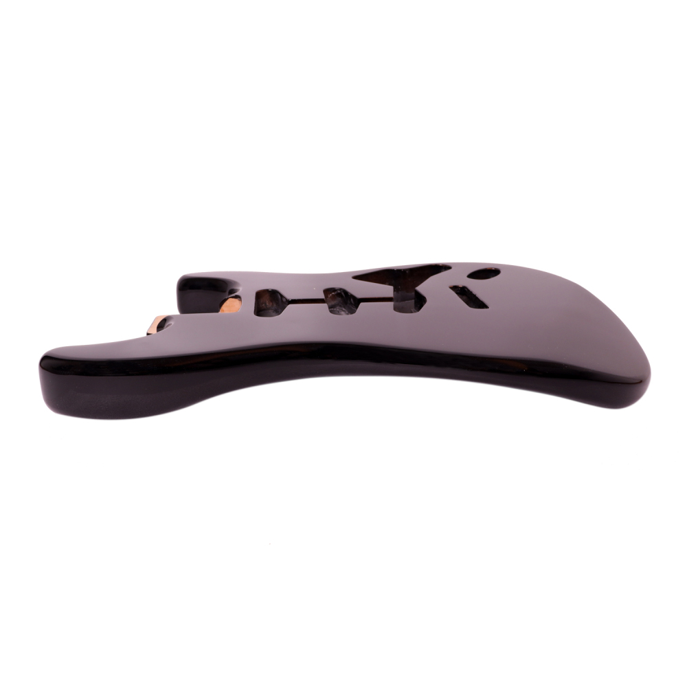 American Alder Electric Guitar Body Stratocaster SSS Black Color