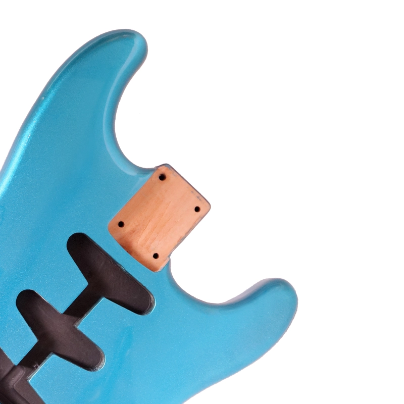 American Alder Electric Guitar Body Stratocaster SSS Lake Placid Blue Color