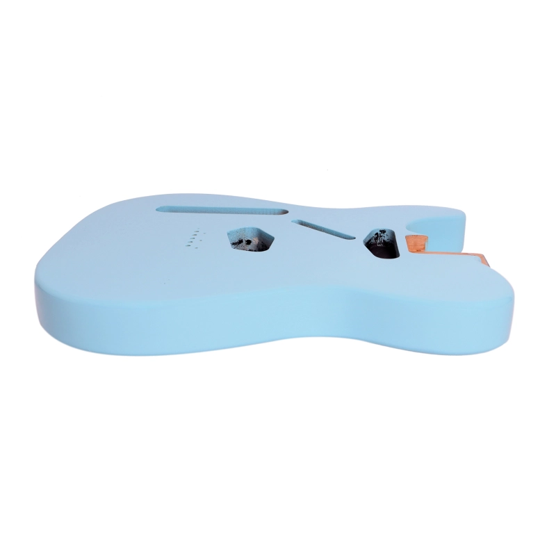 Left-handed American Alder Electric Guitar Body Telecaster SS Sonic Blue Color