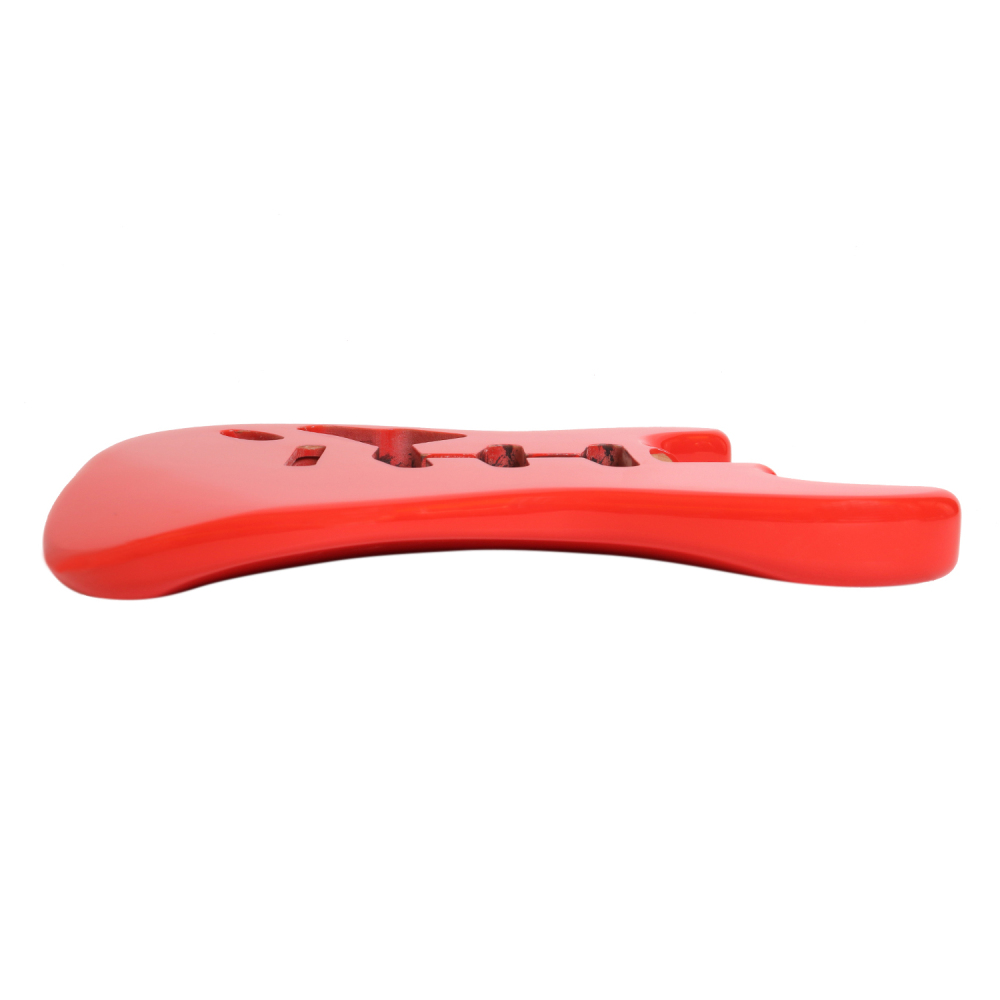 Left-handed American Alder Electric Guitar Body Stratocaster SSS Festa Red Color