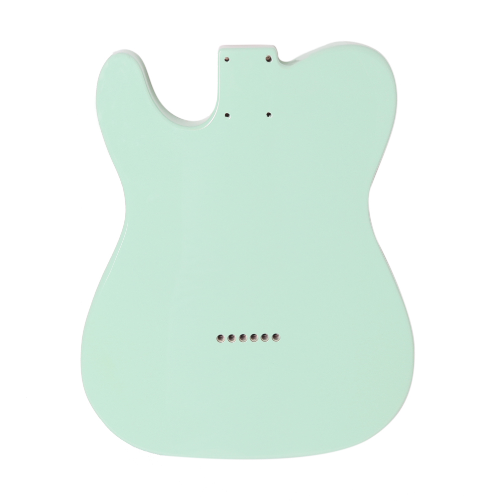 American Alder Electric Guitar Body Telecaster SS Surf Green Color