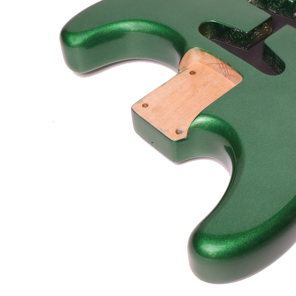 American Alder Electric Guitar Body Stratocaster SSS Sherwood Green Color