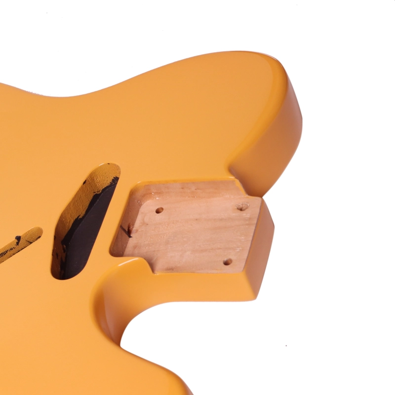 American Alder Electric Guitar Body Telecaster SS Buttersctoch Color