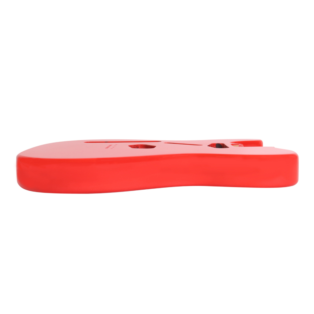 Left-handed American Alder Electric Guitar Body Telecaster SS Festa Red Color
