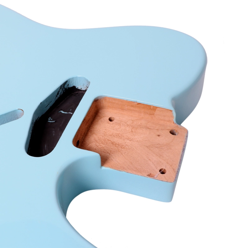American Alder Electric Guitar Body Stratocaster SS Sonic Blue Color