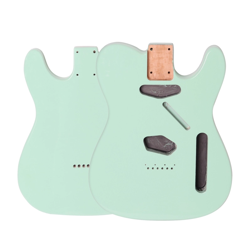 American Alder Electric Guitar Body Telecaster SS Surf Green Color