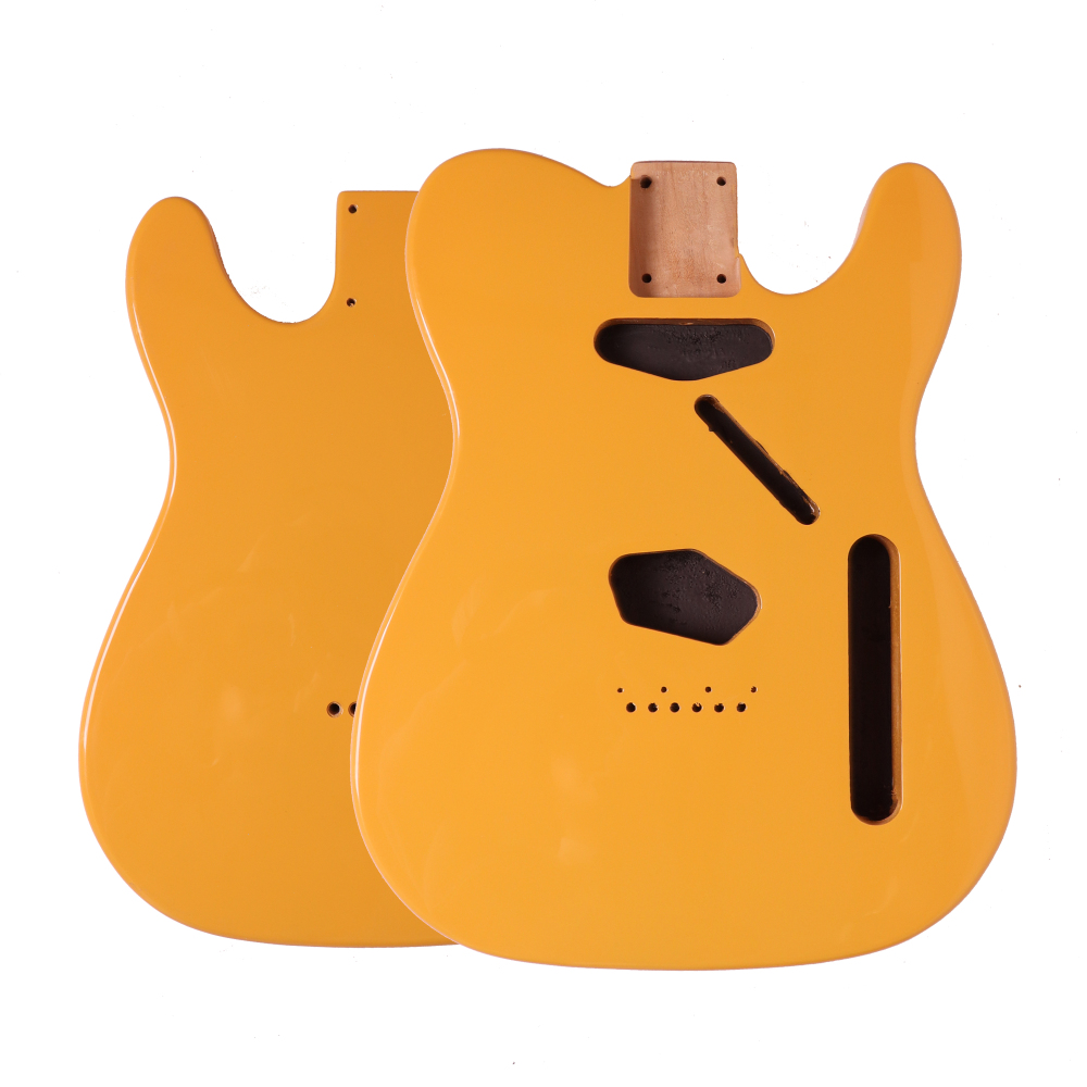 American Alder Electric Guitar Body Telecaster SS Buttersctoch Color