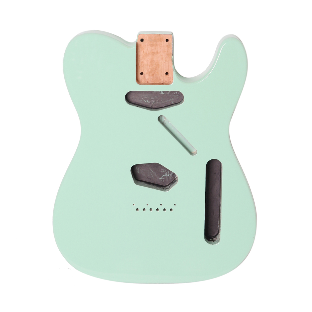 American Alder Electric Guitar Body Telecaster SS Surf Green Color