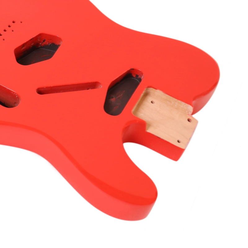 American Alder Electric Guitar Body Telecaster SS Festa Red Color